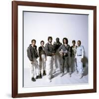 Alien, 1979 with John Hurt, Veronica Cartwright, Tom Skerritt, Yaphet Kotto, Sigourney Weaver-null-Framed Photo