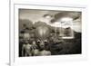 Alien Contact In the 1940s, Artwork-Detlev Van Ravenswaay-Framed Photographic Print