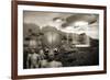 Alien Contact In the 1940s, Artwork-Detlev Van Ravenswaay-Framed Photographic Print