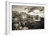 Alien Contact In the 1940s, Artwork-Detlev Van Ravenswaay-Framed Photographic Print