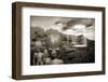 Alien Contact In the 1940s, Artwork-Detlev Van Ravenswaay-Framed Premium Photographic Print