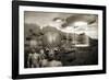 Alien Contact In the 1940s, Artwork-Detlev Van Ravenswaay-Framed Photographic Print