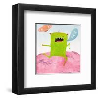 Alien Friend Number 1-Skip Teller-Framed Giclee Print