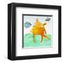 Alien Friend Number 4-Skip Teller-Framed Giclee Print