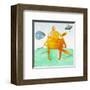 Alien Friend Number 4-Skip Teller-Framed Giclee Print