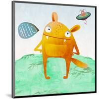 Alien Friend Number 4-Skip Teller-Mounted Giclee Print