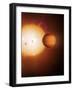 Alien Gas Giant Planet, Artwork-Detlev Van Ravenswaay-Framed Photographic Print