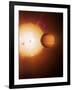 Alien Gas Giant Planet, Artwork-Detlev Van Ravenswaay-Framed Photographic Print