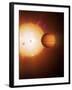 Alien Gas Giant Planet, Artwork-Detlev Van Ravenswaay-Framed Photographic Print