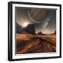 Alien Landscape, Artwork-Detlev Van Ravenswaay-Framed Premium Photographic Print