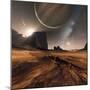 Alien Landscape, Artwork-Detlev Van Ravenswaay-Mounted Premium Photographic Print