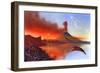 Alien Landscape, Artwork-Richard Bizley-Framed Photographic Print