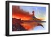 Alien Landscape, Artwork-Richard Bizley-Framed Photographic Print