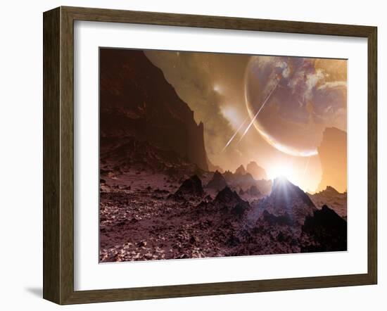 Alien Landscape, Artwork-Detlev Van Ravenswaay-Framed Photographic Print