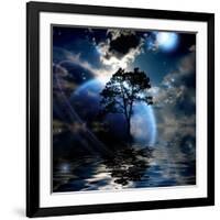 Alien Landscape-rolffimages-Framed Art Print