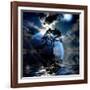 Alien Landscape-rolffimages-Framed Art Print