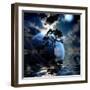 Alien Landscape-rolffimages-Framed Art Print