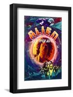 Alien - Movie Poster Reproduction-null-Framed Photo