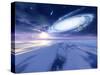 Alien Night Sky-Detlev Van Ravenswaay-Stretched Canvas