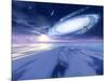 Alien Night Sky-Detlev Van Ravenswaay-Mounted Photographic Print