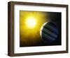 Alien Planet, Artwork-null-Framed Photographic Print