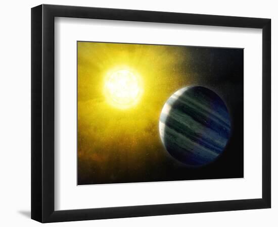 Alien Planet, Artwork-null-Framed Photographic Print