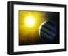 Alien Planet, Artwork-null-Framed Photographic Print