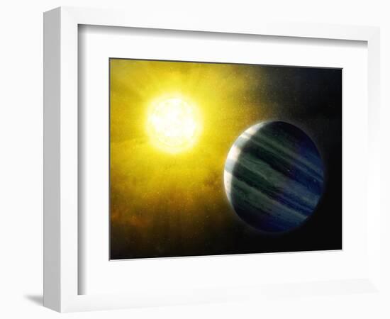 Alien Planet, Artwork-null-Framed Photographic Print