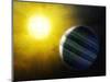 Alien Planet, Artwork-null-Mounted Photographic Print