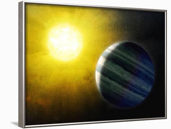 Alien Planet, Artwork-null-Framed Photographic Print