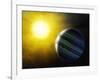 Alien Planet, Artwork-null-Framed Photographic Print