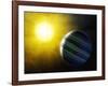 Alien Planet, Artwork-null-Framed Photographic Print