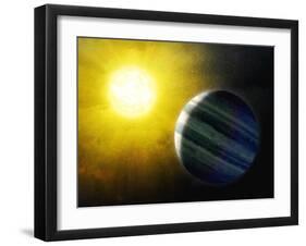 Alien Planet, Artwork-null-Framed Photographic Print