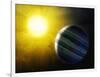 Alien Planet, Artwork-null-Framed Photographic Print