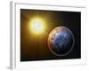 Alien Planet, Artwork-null-Framed Photographic Print