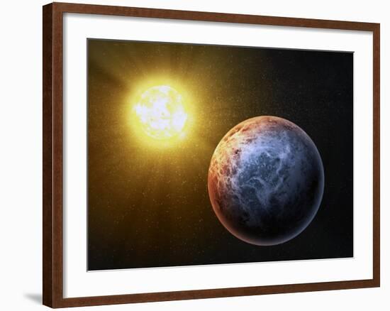 Alien Planet, Artwork-null-Framed Photographic Print