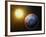 Alien Planet, Artwork-null-Framed Photographic Print