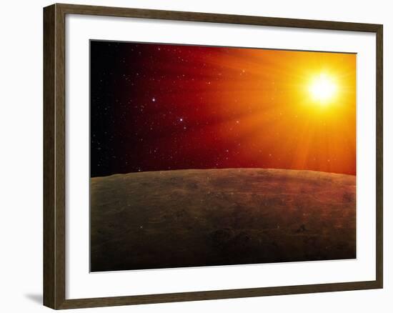 Alien Planet, Artwork-null-Framed Photographic Print