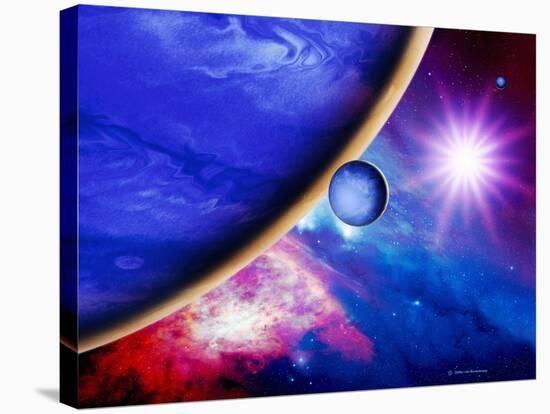 Alien Planet-Detlev Van Ravenswaay-Stretched Canvas