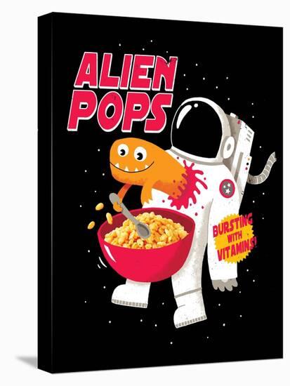 Alien Pops-Michael Buxton-Stretched Canvas