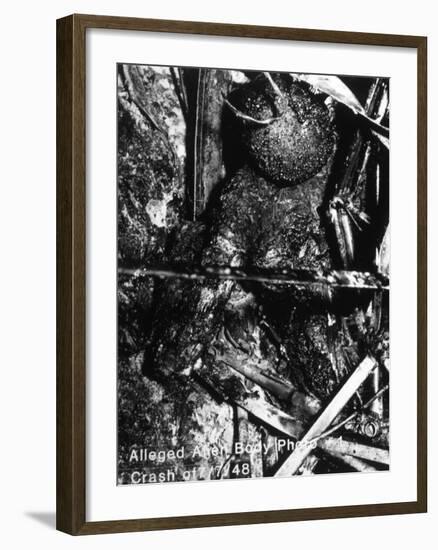 Alien Remains from a UFO Crash Near Aztec-null-Framed Photographic Print