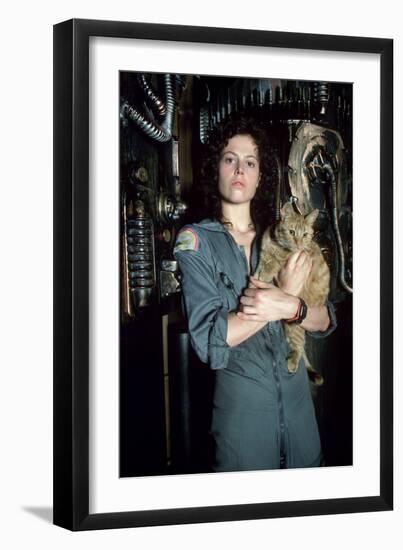 Alien, Sigourney Weaver, 1979-null-Framed Photo