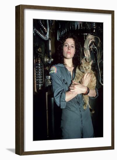 Alien, Sigourney Weaver, 1979-null-Framed Photo