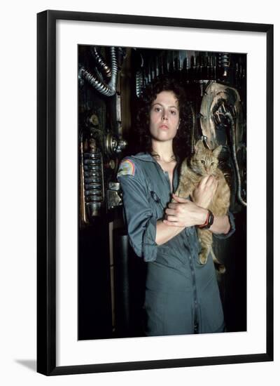 Alien, Sigourney Weaver, 1979-null-Framed Photo