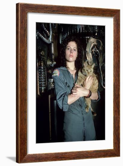 Alien, Sigourney Weaver, 1979-null-Framed Photo