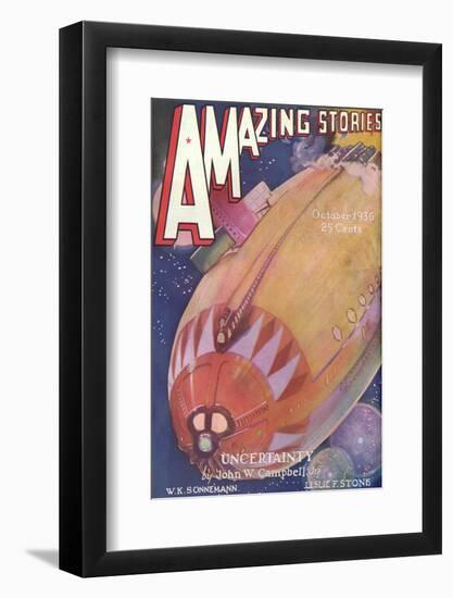 Alien Spacecraft 1936-Leo Morey-Framed Photographic Print