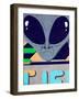 Alien Street Art, Roswell, New Mexico, USA-Walter Bibikow-Framed Photographic Print