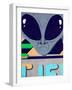 Alien Street Art, Roswell, New Mexico, USA-Walter Bibikow-Framed Photographic Print