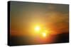 Alien Sunset-null-Stretched Canvas