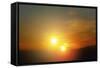 Alien Sunset-null-Framed Stretched Canvas